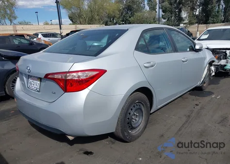 2018 Toyota Corolla Le из США, поврежденный, VIN 2T1BURHE3JC030201